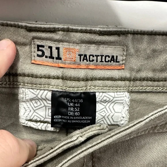 5.11 Tactical Olive Green Pants - Picture 4 of 8